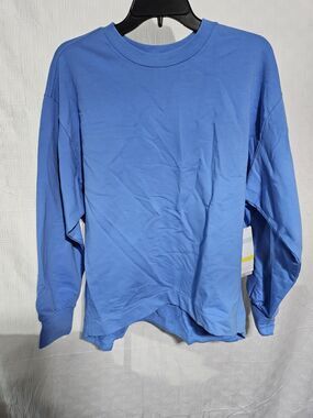 Z by Zella Long Sleeve Sweatshirt Size S Blue